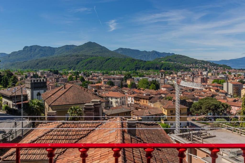 Appartamento Vista Lago Луино Экстерьер фото